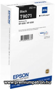EPSON T9071 (C13T907140) (10K) FEKETE EREDETI TINTAPATRON