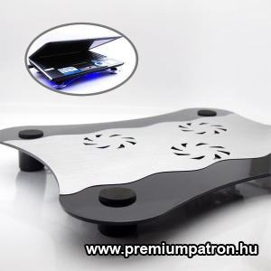LAPTOP HŰTŐ VENTILLÁTOR, ATTETSZŐ