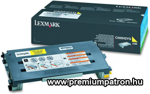 C500H2YG YELLOW LEÉRTÉKELT EREDETI LEXMARK TONER