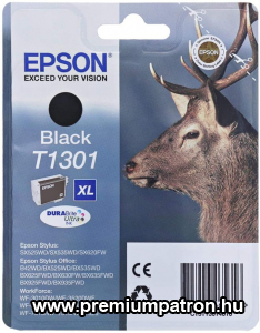 EPSON T1301 (C13T13014012) (25,4ML) FEKETE EREDETI TINTAPATRON