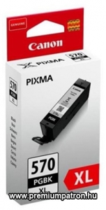 PGI-570XL FEKETE EREDETI CANON TINTAPATRON