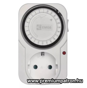 MECHANIKUS IDŐ ÉS ÁRAMKAPCSOLÓ 1GD/2A IP20 P5522